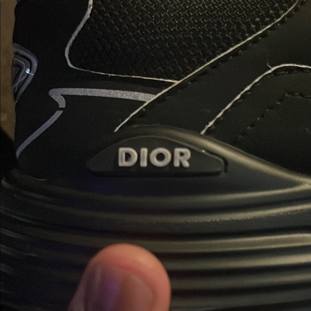 Dior Men's Black Sneakers - Picture 3 of 6